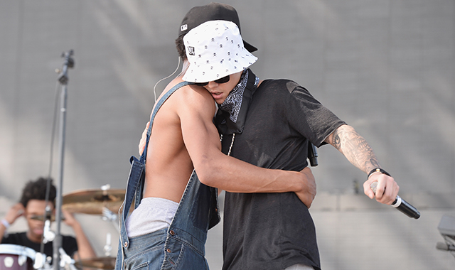 Chance The Rapper performs with Justin Bieber at Coachella
